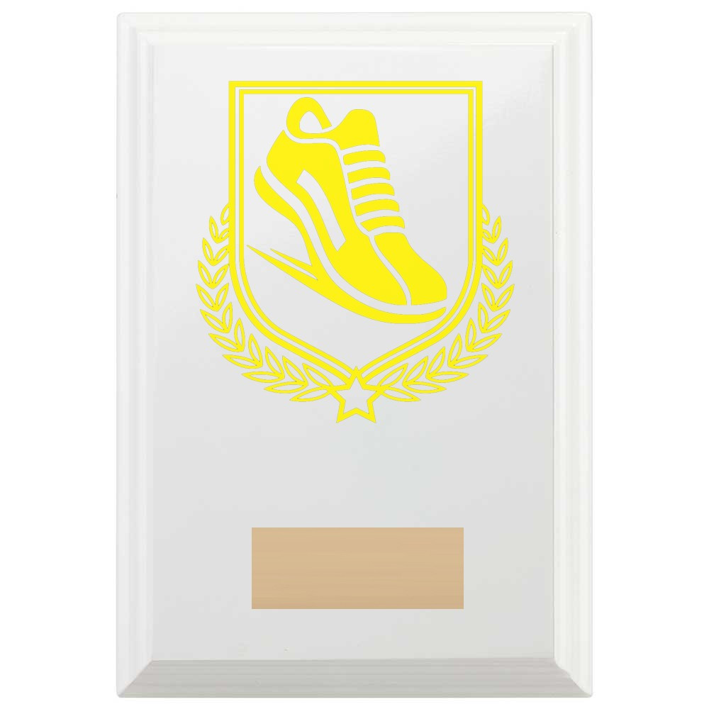 Athletics Reward Plaque In Arctic White