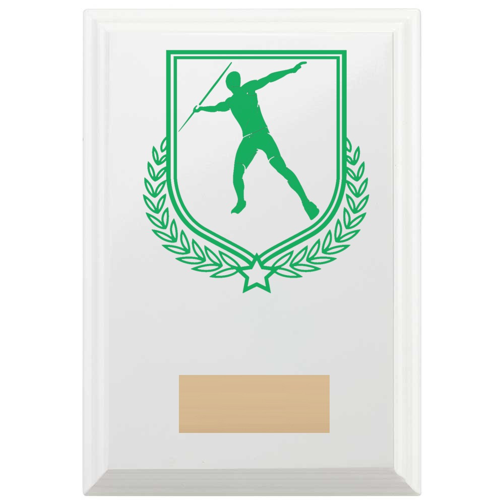 Javelin Reward Plaque In Arctic White