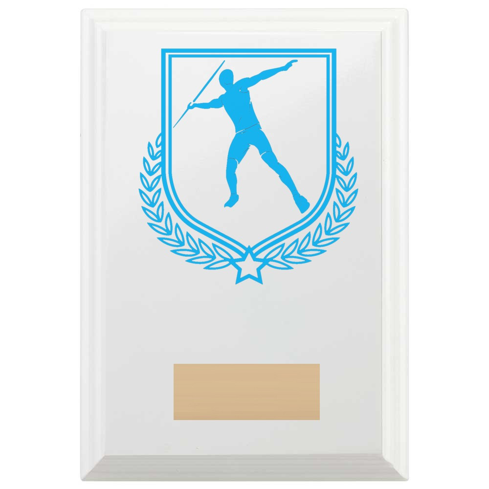 Javelin Reward Plaque In Arctic White