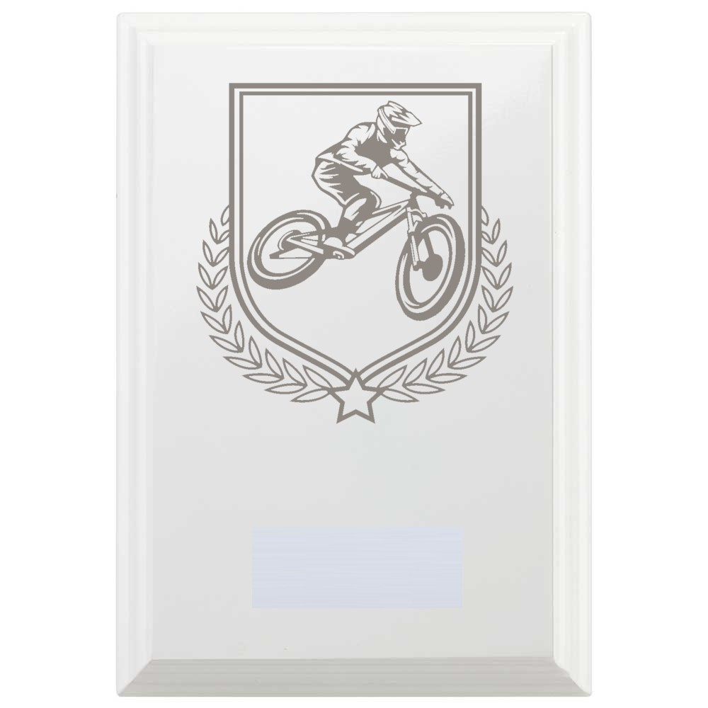 Cycling Reward Plaque In Arctic White
