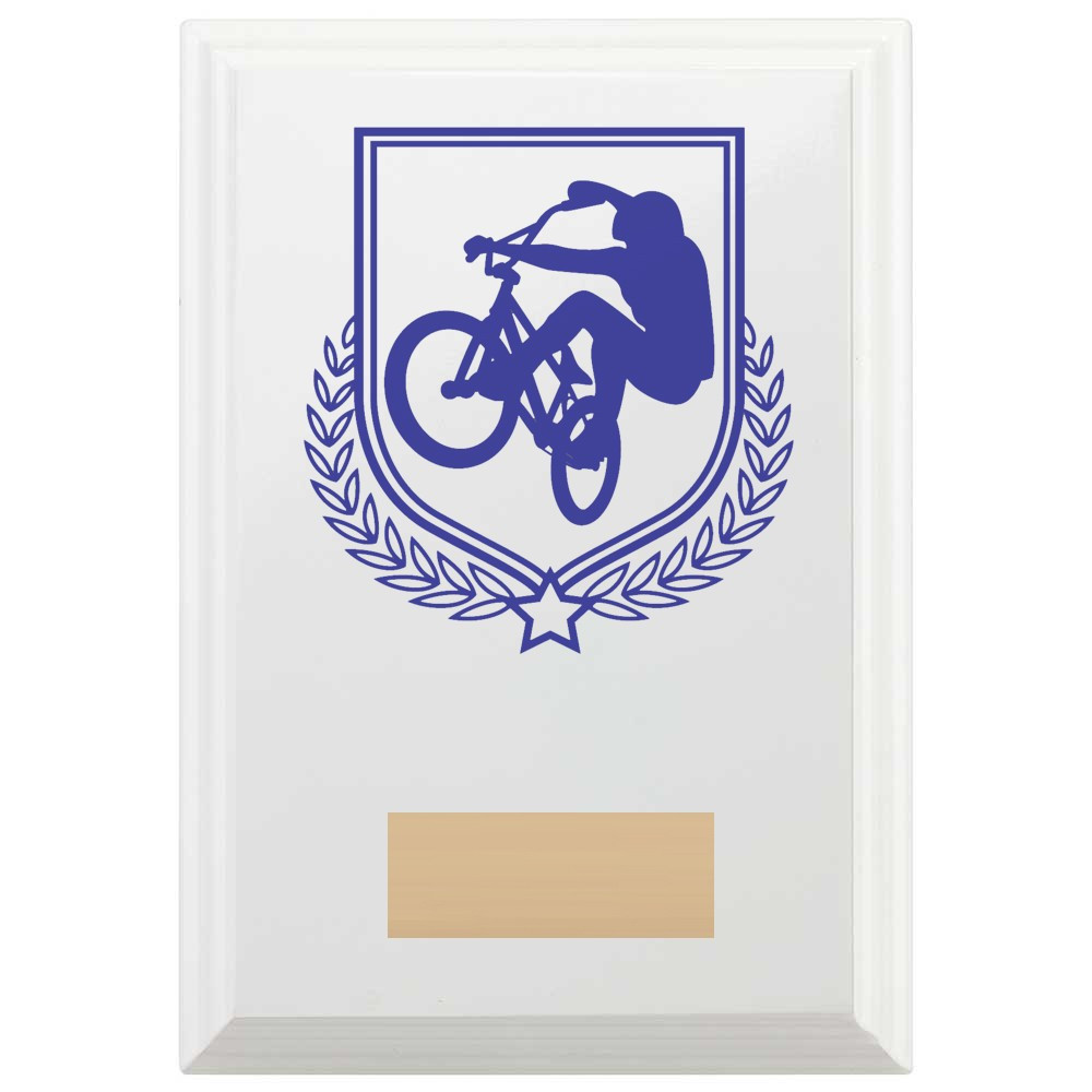 Cycling Reward Plaque In Arctic White