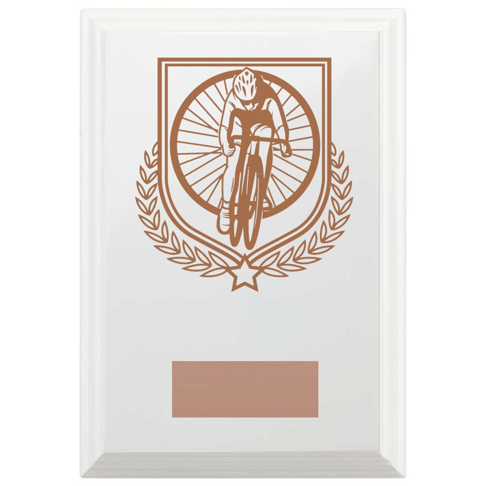 Cycling Reward Plaque In Arctic White
