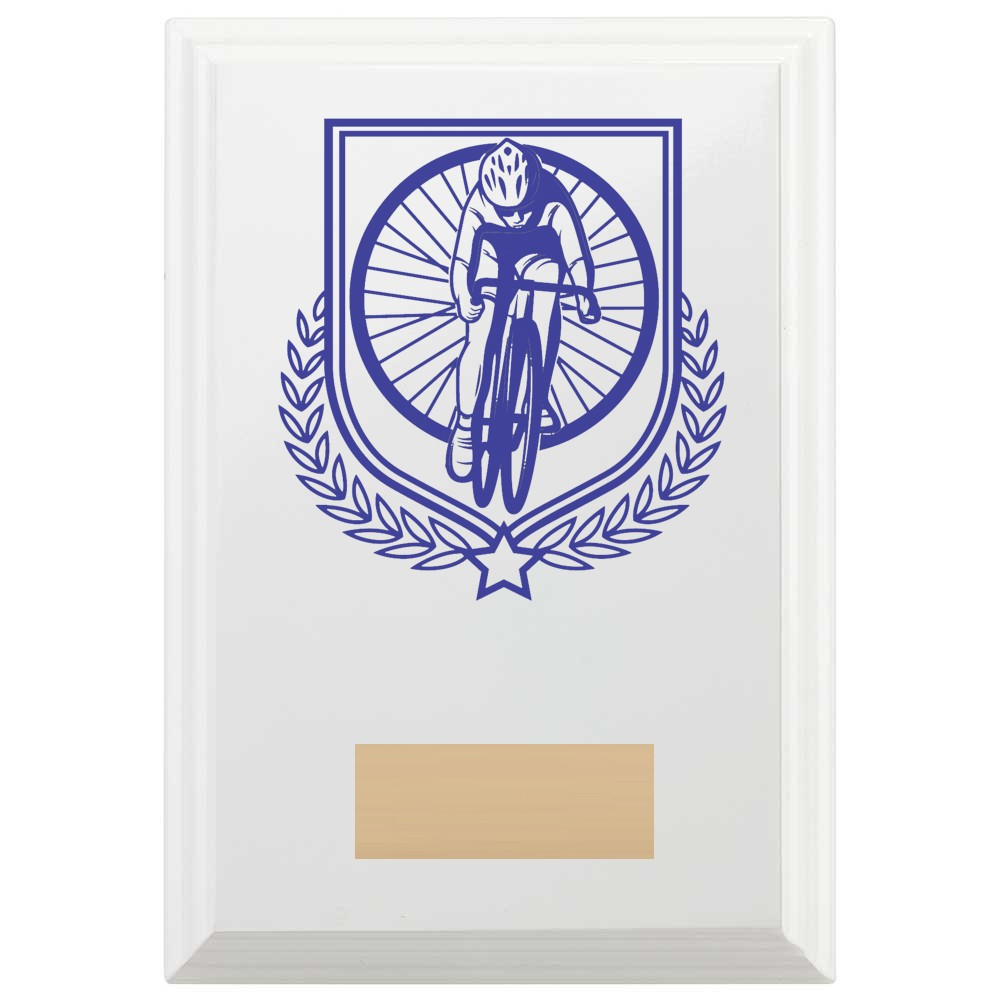 Cycling Reward Plaque In Arctic White