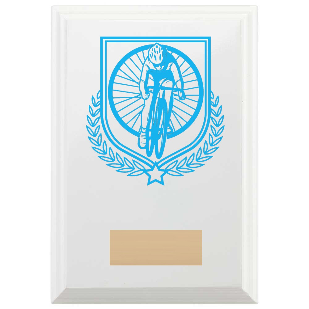 Cycling Reward Plaque In Arctic White