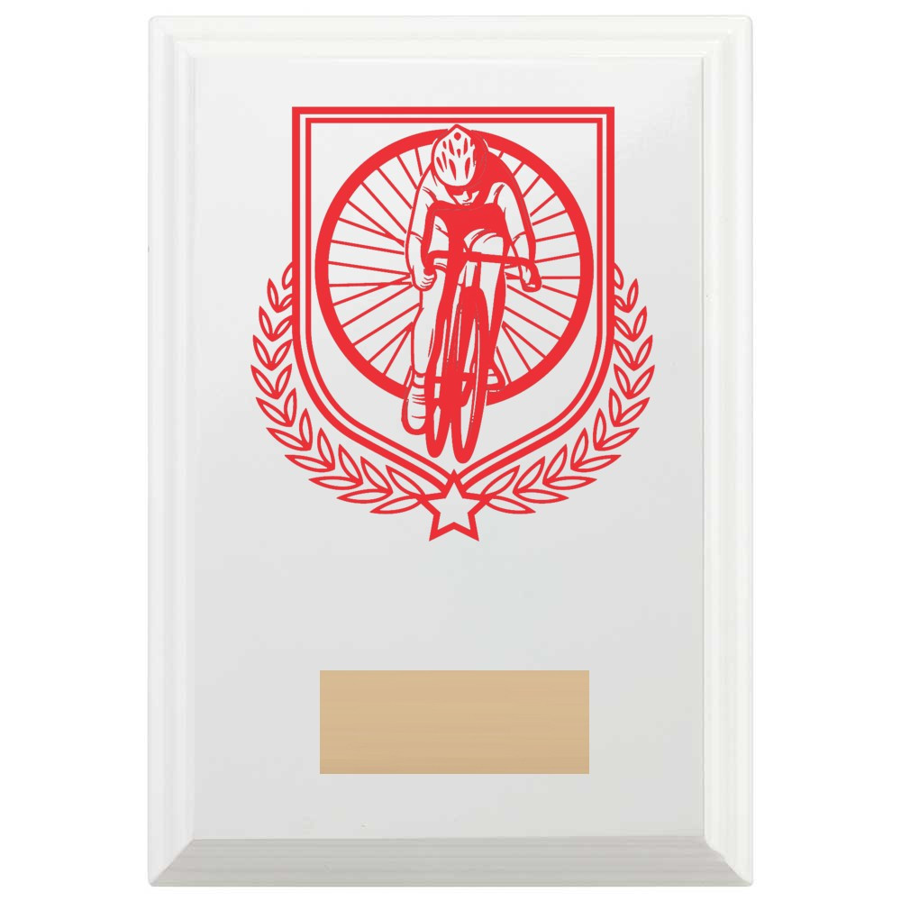 Cycling Reward Plaque In Arctic White