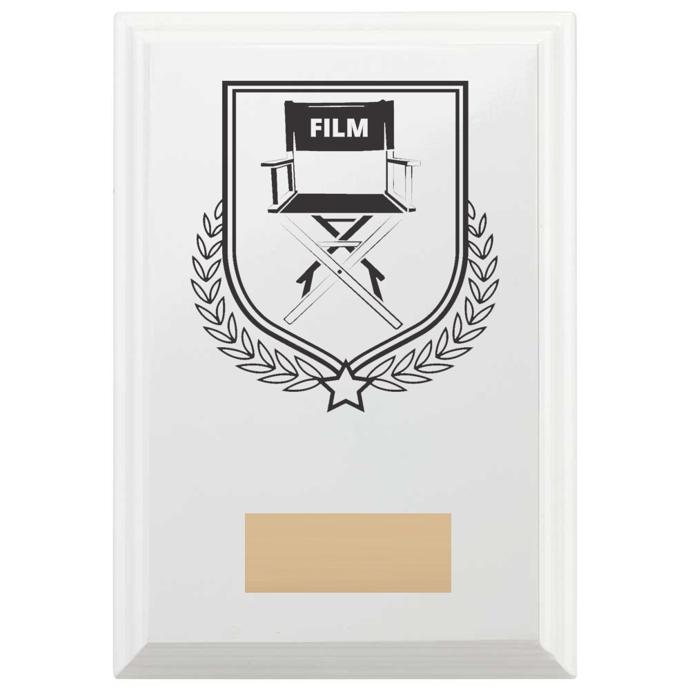 Drama Reward Plaque In Arctic White