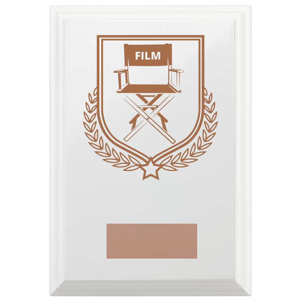 Drama Reward Plaque In Arctic White