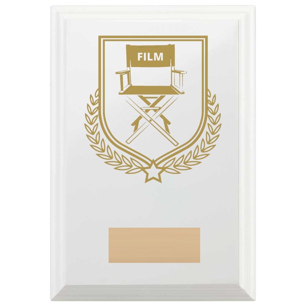 Drama Reward Plaque In Arctic White