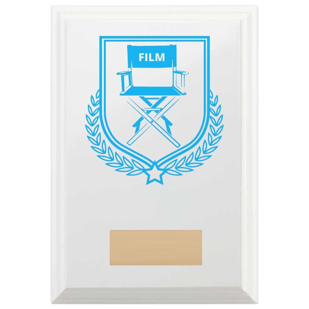 Drama Reward Plaque In Arctic White