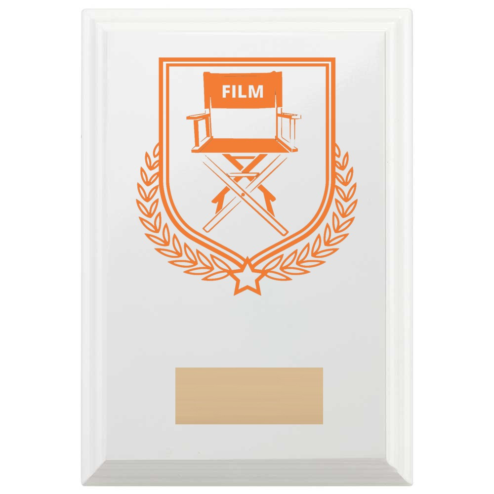 Drama Reward Plaque In Arctic White
