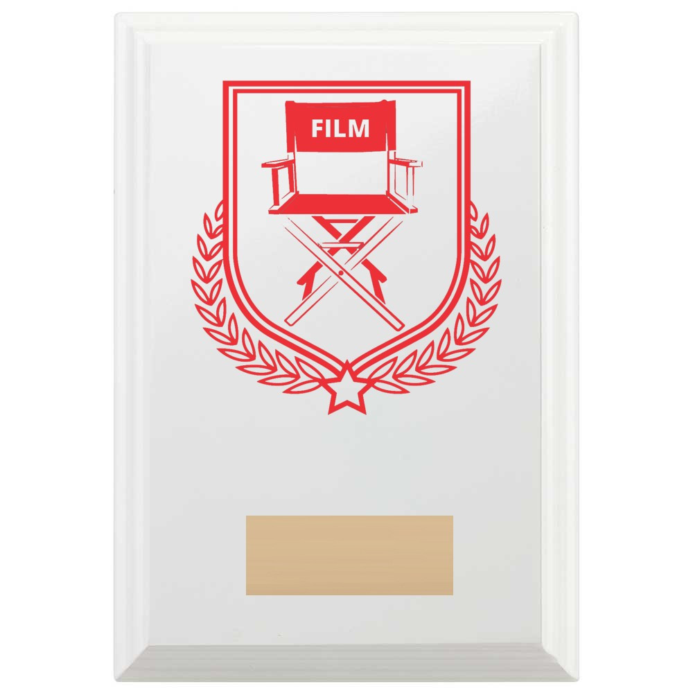Drama Reward Plaque In Arctic White