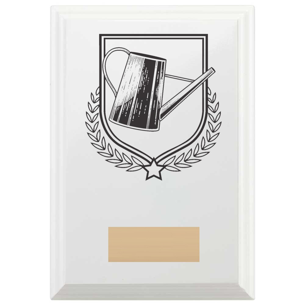 Gardening Reward Plaque In Arctic White