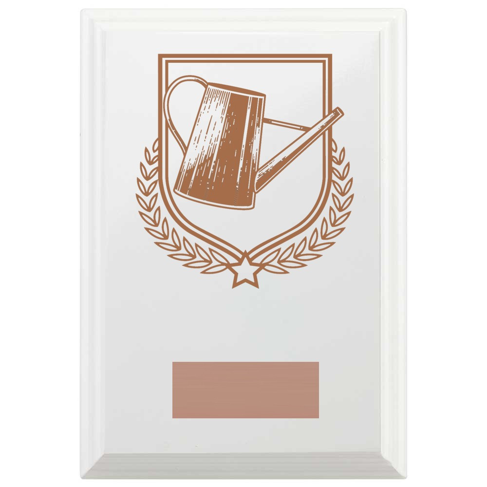 Gardening Reward Plaque In Arctic White