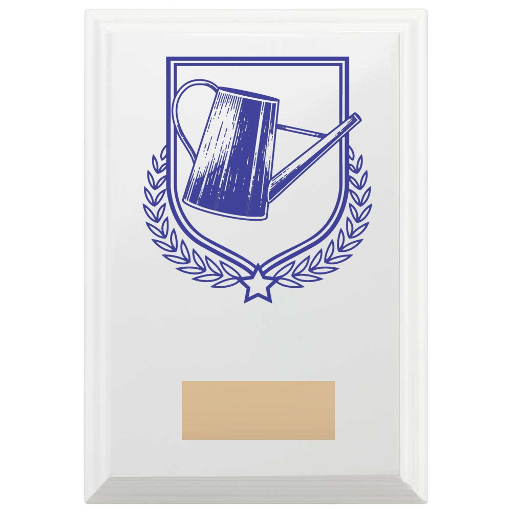 Gardening Reward Plaque In Arctic White
