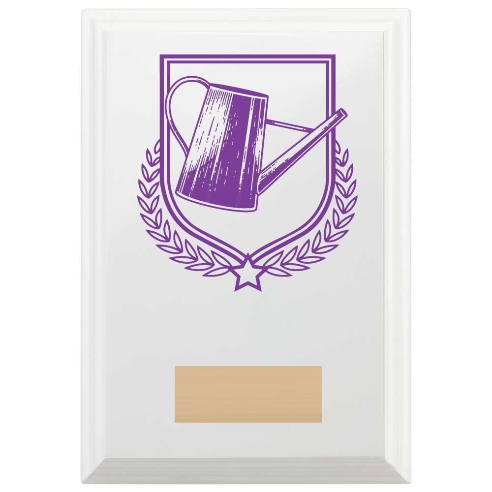 Gardening Reward Plaque In Arctic White