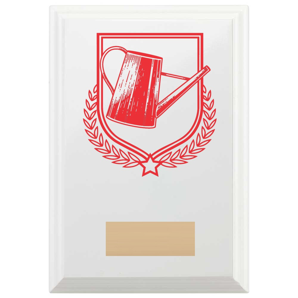 Gardening Reward Plaque In Arctic White