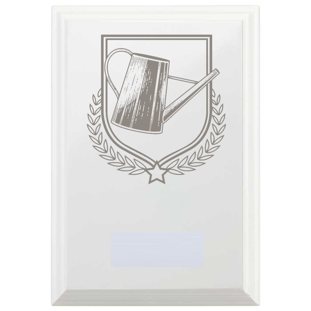 Gardening Reward Plaque In Arctic White
