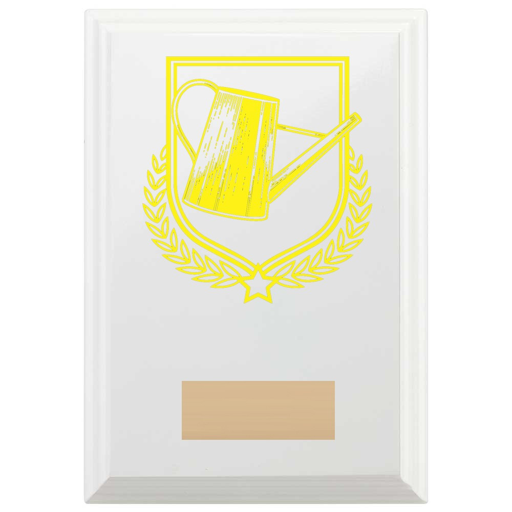 Gardening Reward Plaque In Arctic White