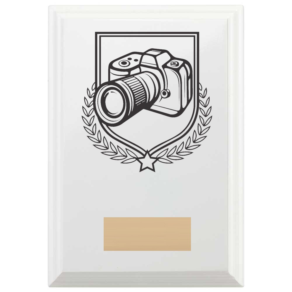 Photography Reward Plaque In Arctic White