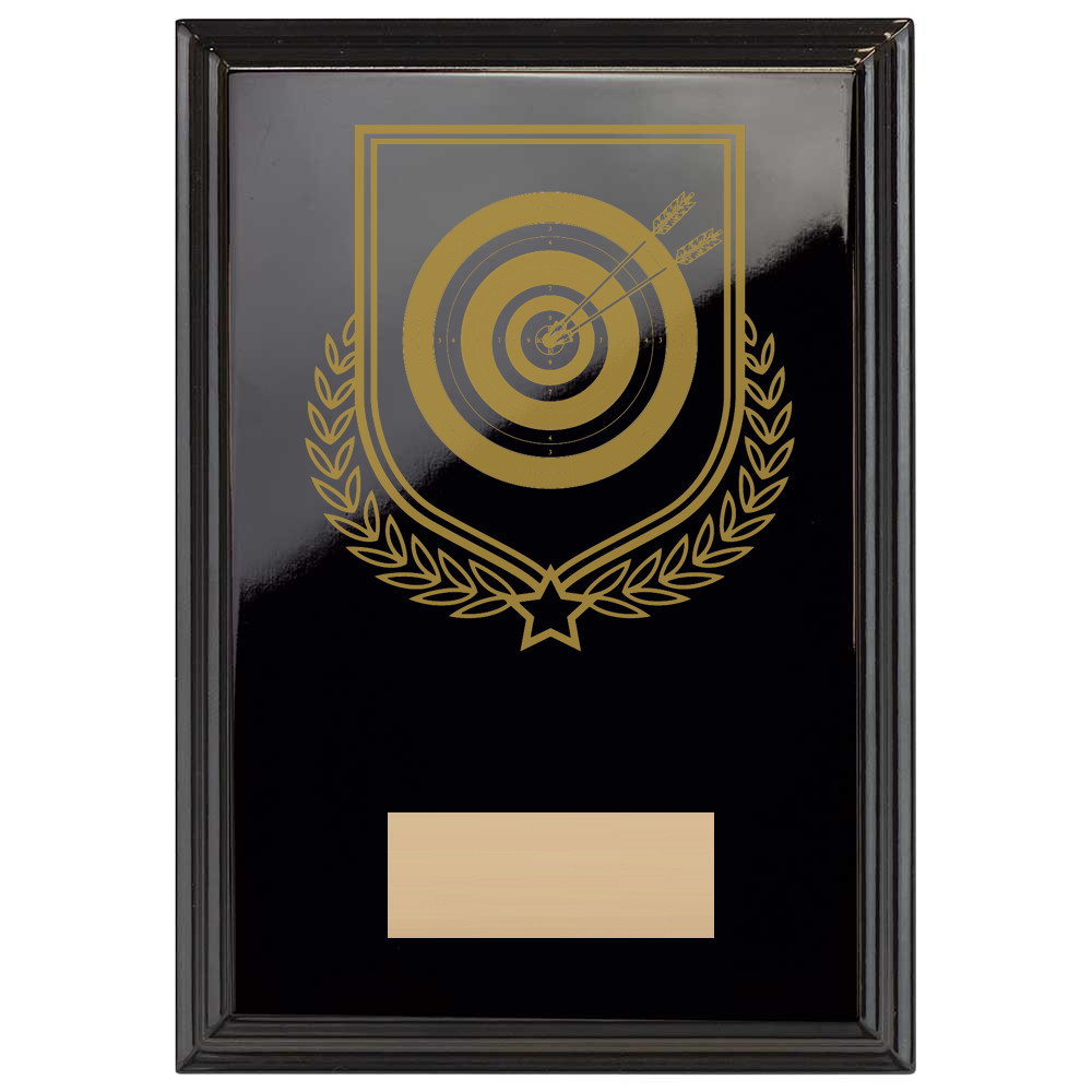 Archery Reward Plaque In Epic Black