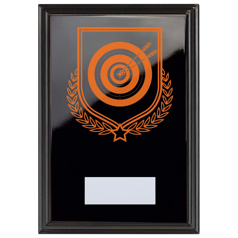 Archery Reward Plaque In Epic Black