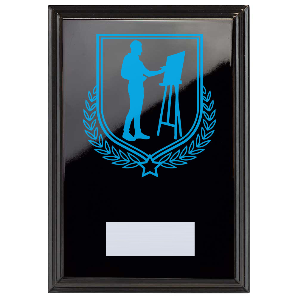 Art Reward Plaque In Epic Black