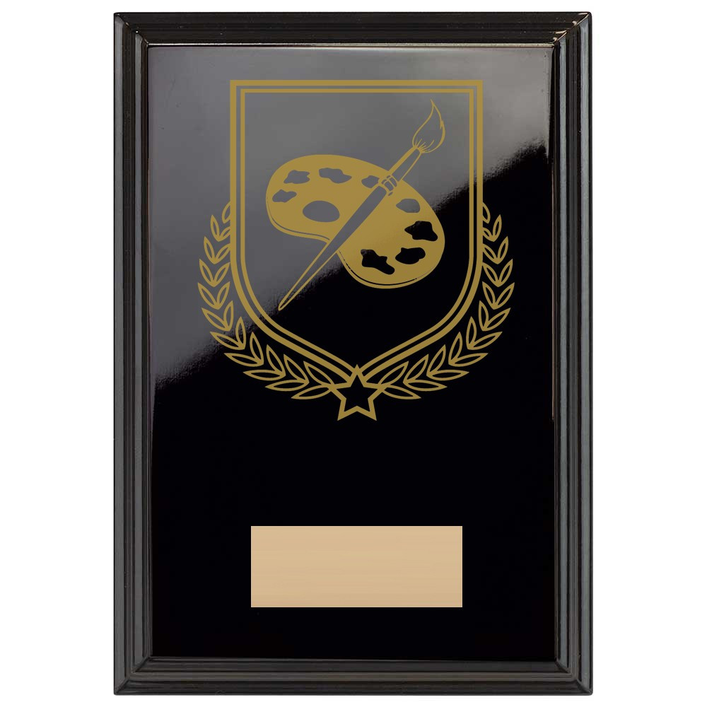 Art Reward Plaque In Epic Black
