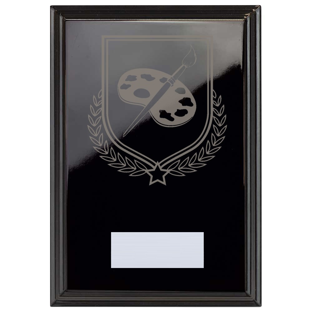 Art Reward Plaque In Epic Black