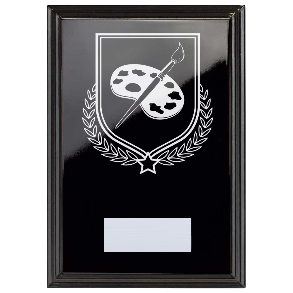 Art Reward Plaque In Epic Black