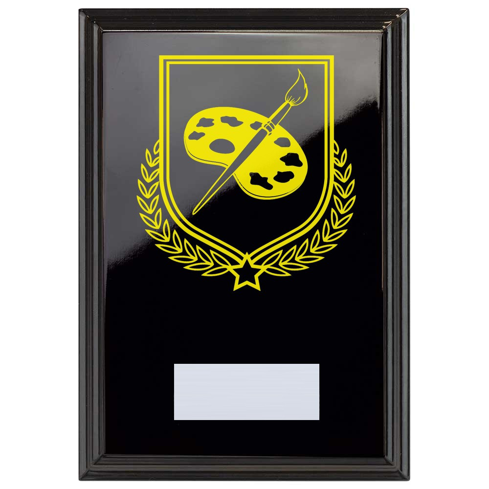 Art Reward Plaque In Epic Black