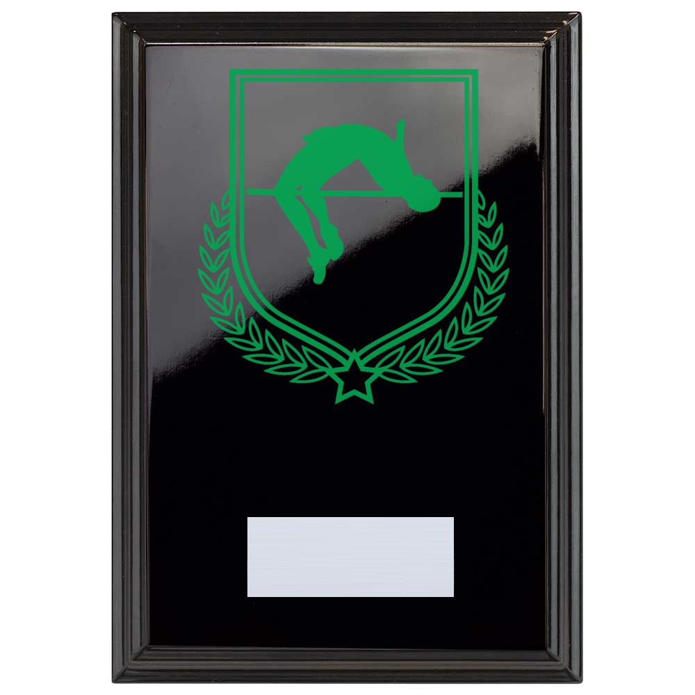 Pole Vault Reward Plaque In Epic Black