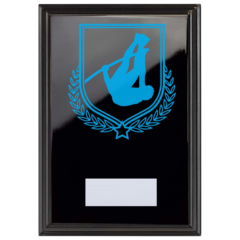 Pole Vault Reward Plaque In Epic Black