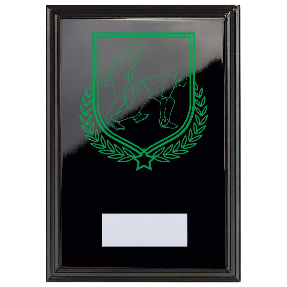 Bowls Reward Plaque In Epic Black