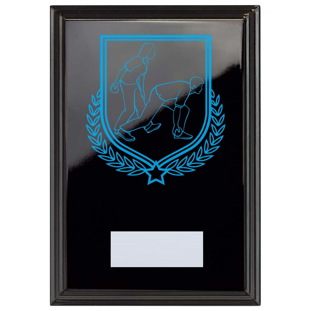 Bowls Reward Plaque In Epic Black