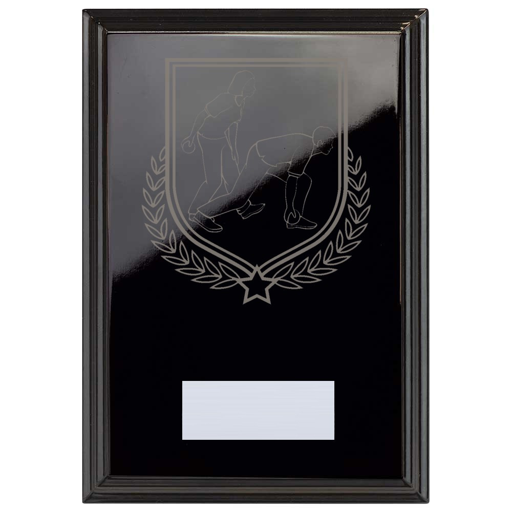 Bowls Reward Plaque In Epic Black