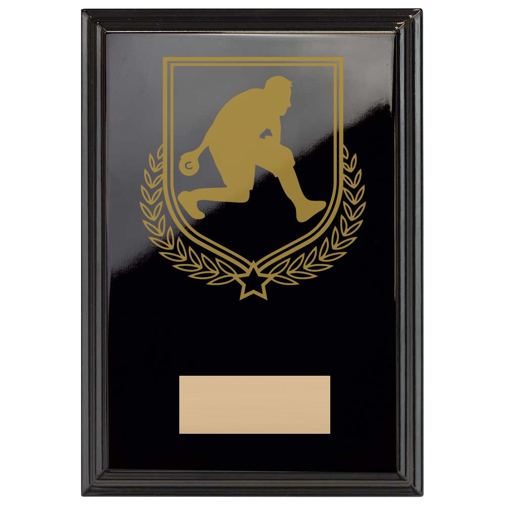 Bowls Reward Plaque In Epic Black