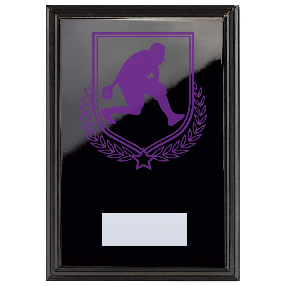 Bowls Reward Plaque In Epic Black