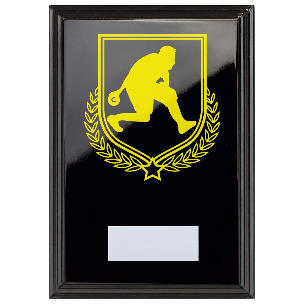Bowls Reward Plaque In Epic Black