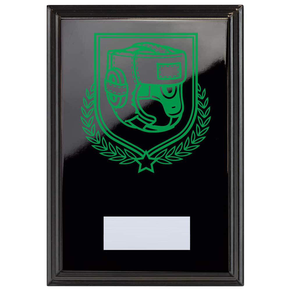 Boxing Reward Plaque In Epic Black