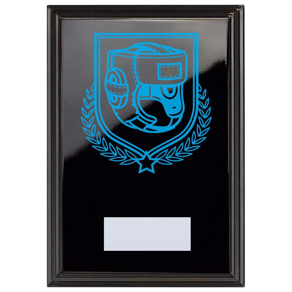 Boxing Reward Plaque In Epic Black