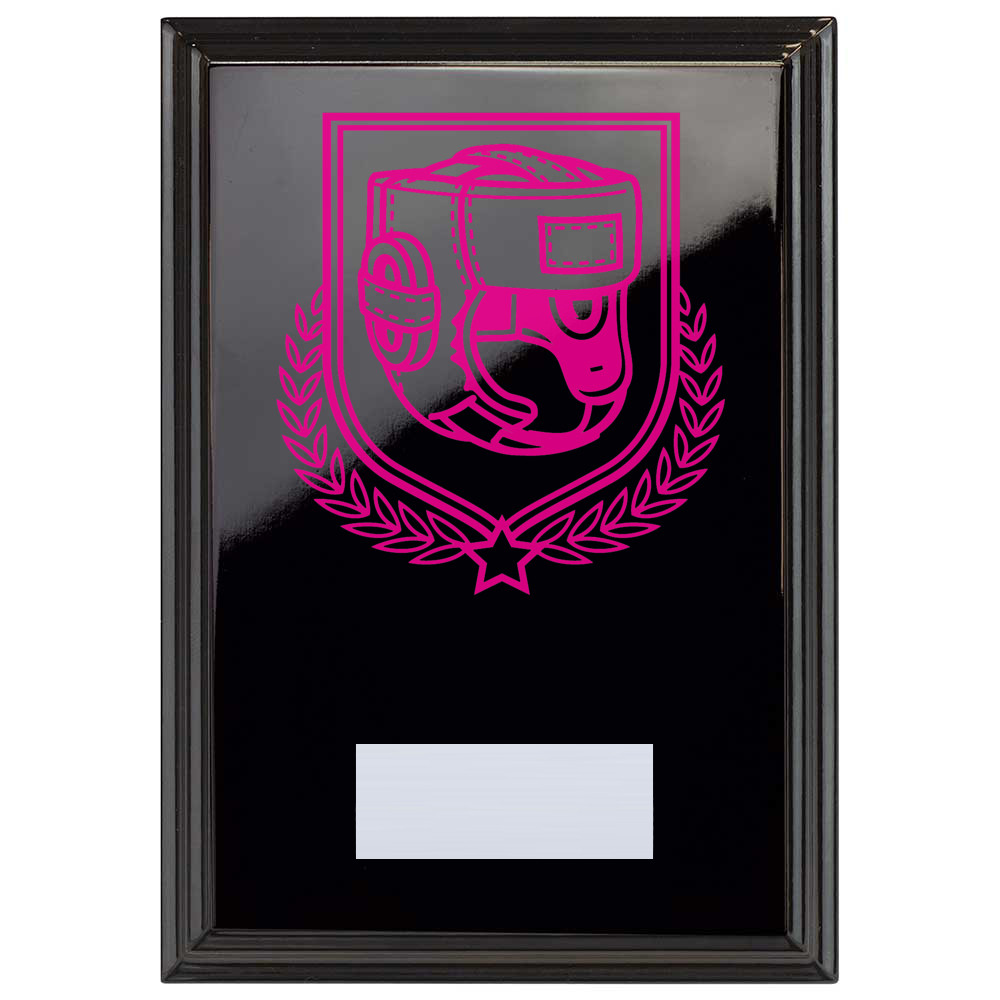 Boxing Reward Plaque In Epic Black