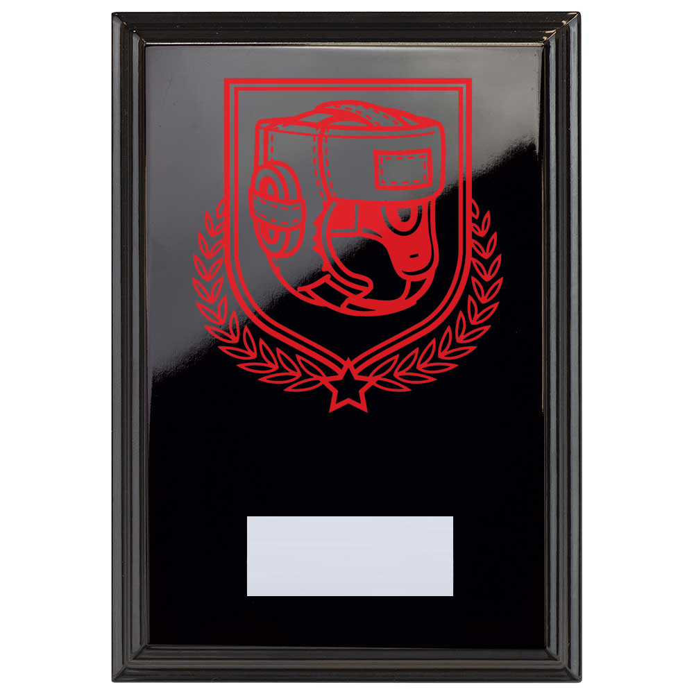 Boxing Reward Plaque In Epic Black