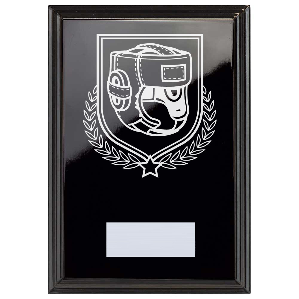 Boxing Reward Plaque In Epic Black