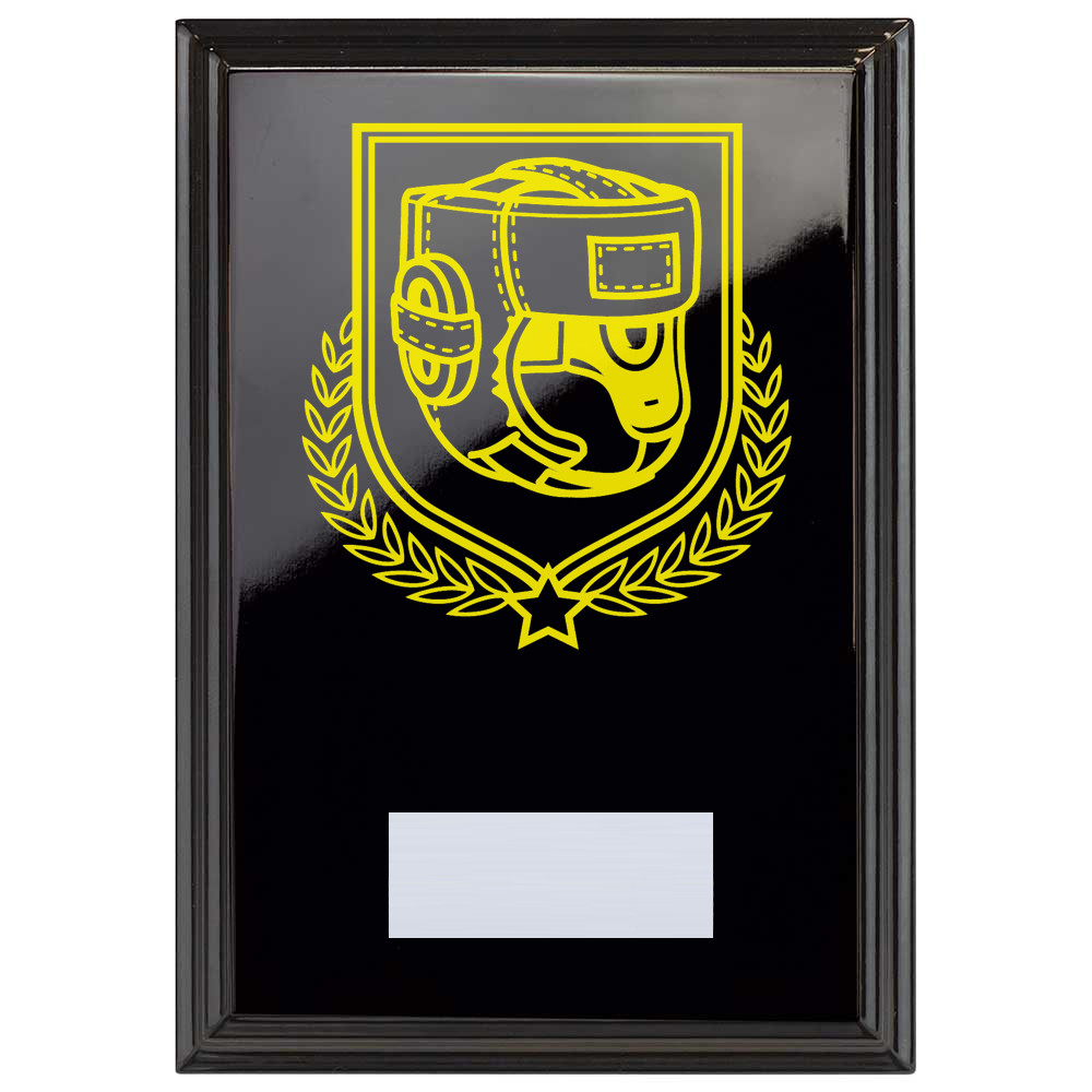 Boxing Reward Plaque In Epic Black