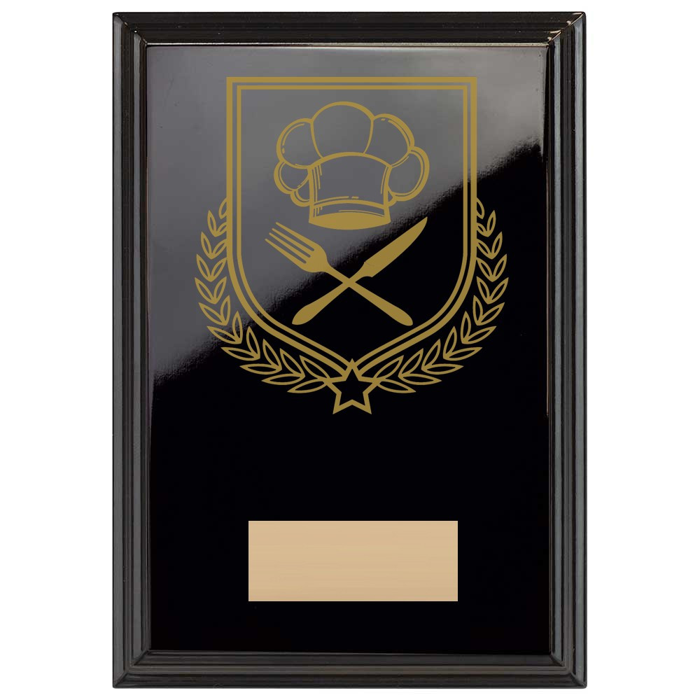 Cooking Reward Plaque In Epic Black