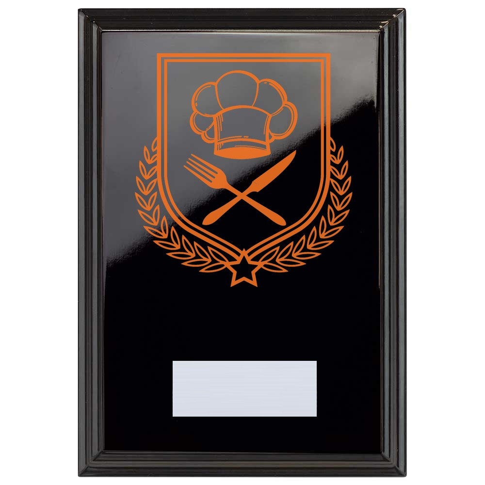 Cooking Reward Plaque In Epic Black