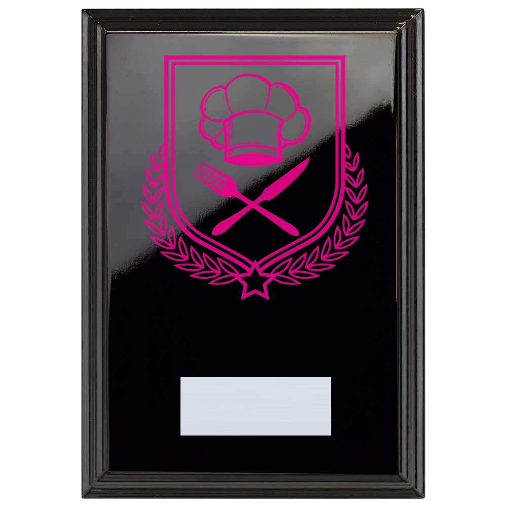 Cooking Reward Plaque In Epic Black
