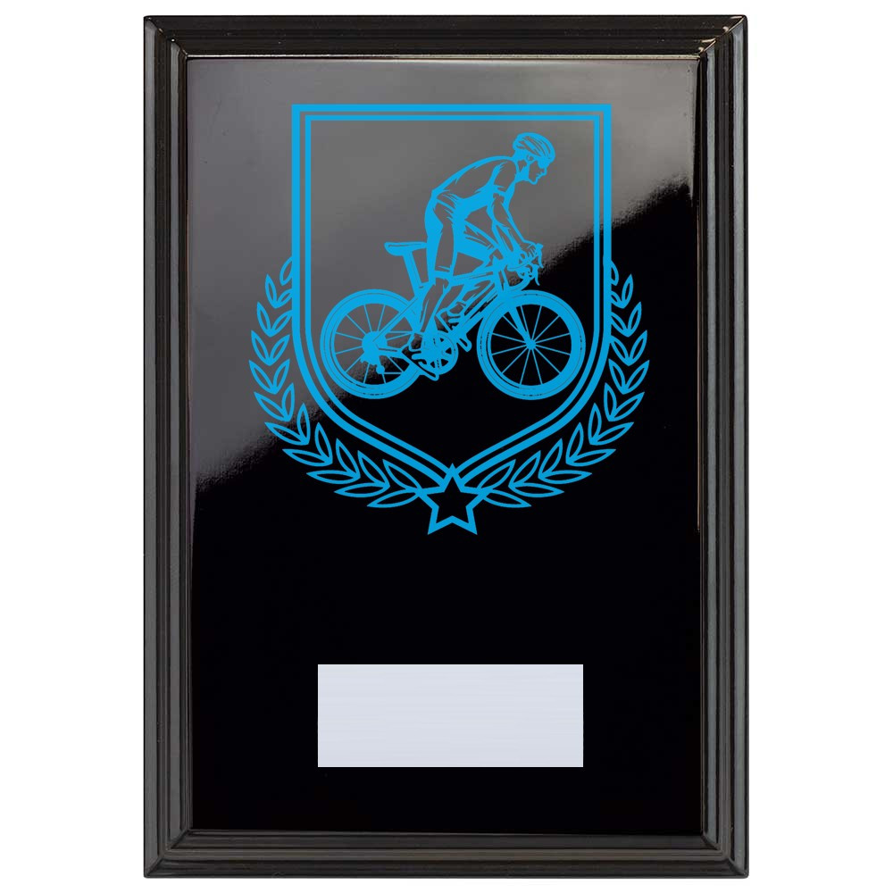 Cycling Reward Plaque In Epic Black