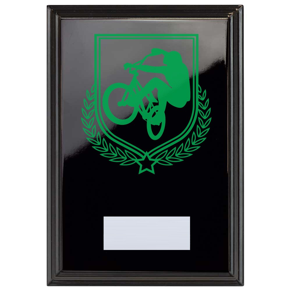 Cycling Reward Plaque In Epic Black
