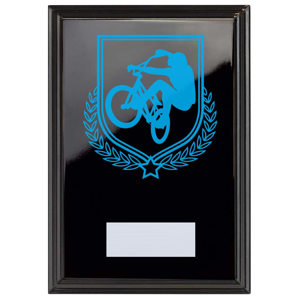 Cycling Reward Plaque In Epic Black